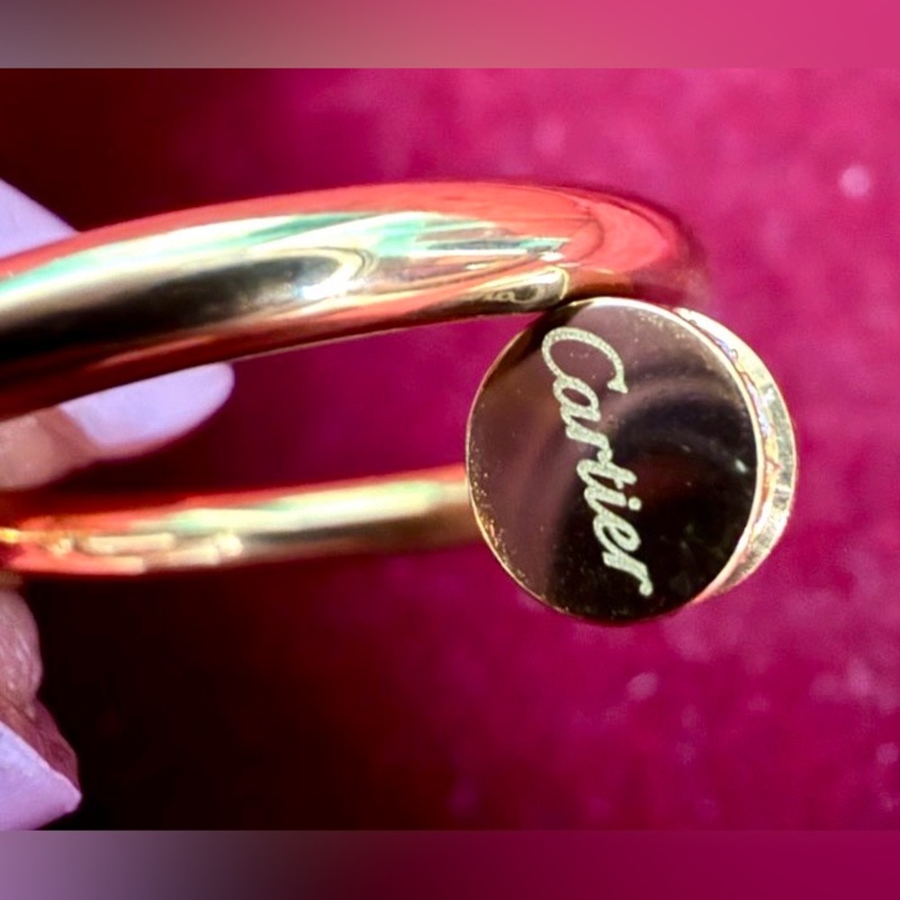 👑✅PRICE FIRM✅ Gold Plated Fashion Bejeweled Nail Ring - Picture 4 of 11